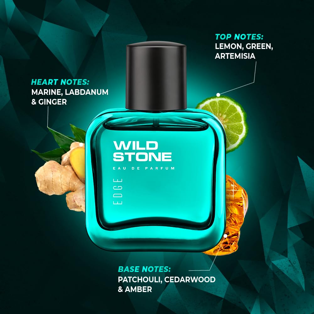 Wild Stone Edge Perfume for Men, 50ml