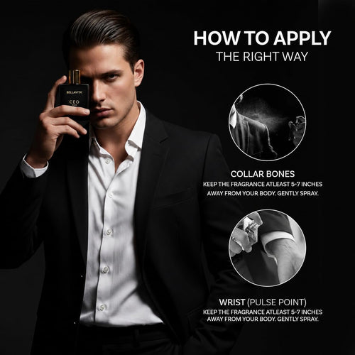 Bella Vita Luxury CEO Man | Long Lasting EDP 100ml | with Lemon, Lavender, Tonka, Mandarin & Vetiver