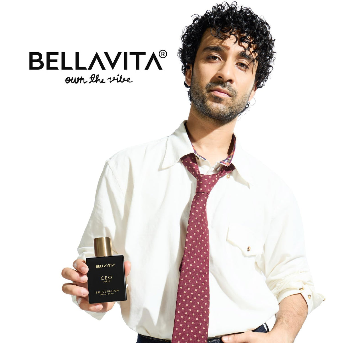 Bella Vita Luxury CEO Man | Long Lasting EDP 100ml | with Lemon, Lavender, Tonka, Mandarin & Vetiver